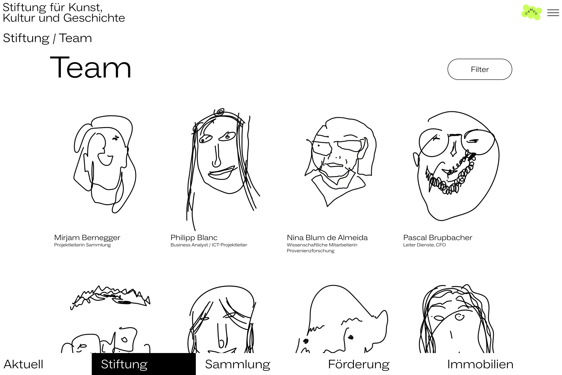 Screenshot SKKG Website