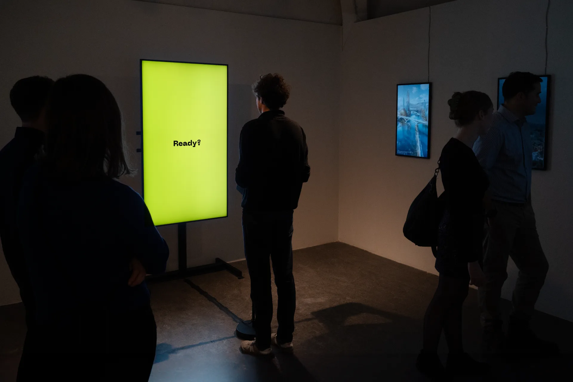 Totale Ansicht der Installation «Zurich Reimagined» in der Photobastei.