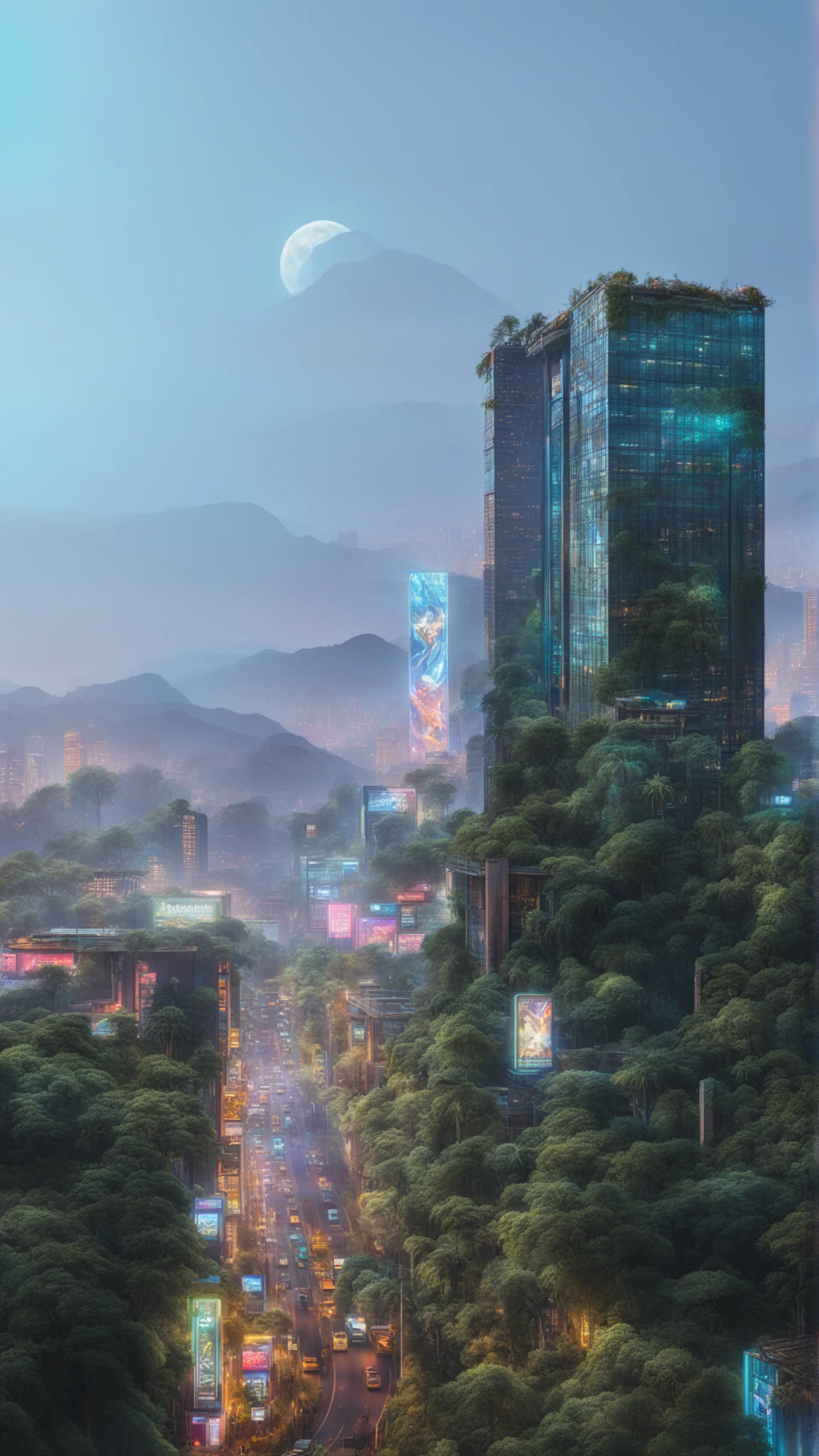 Ein AI-generiertes Bild des Prime Towers