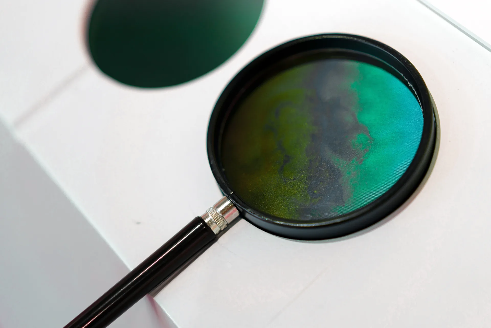 Nahaufnahme von der Lupe