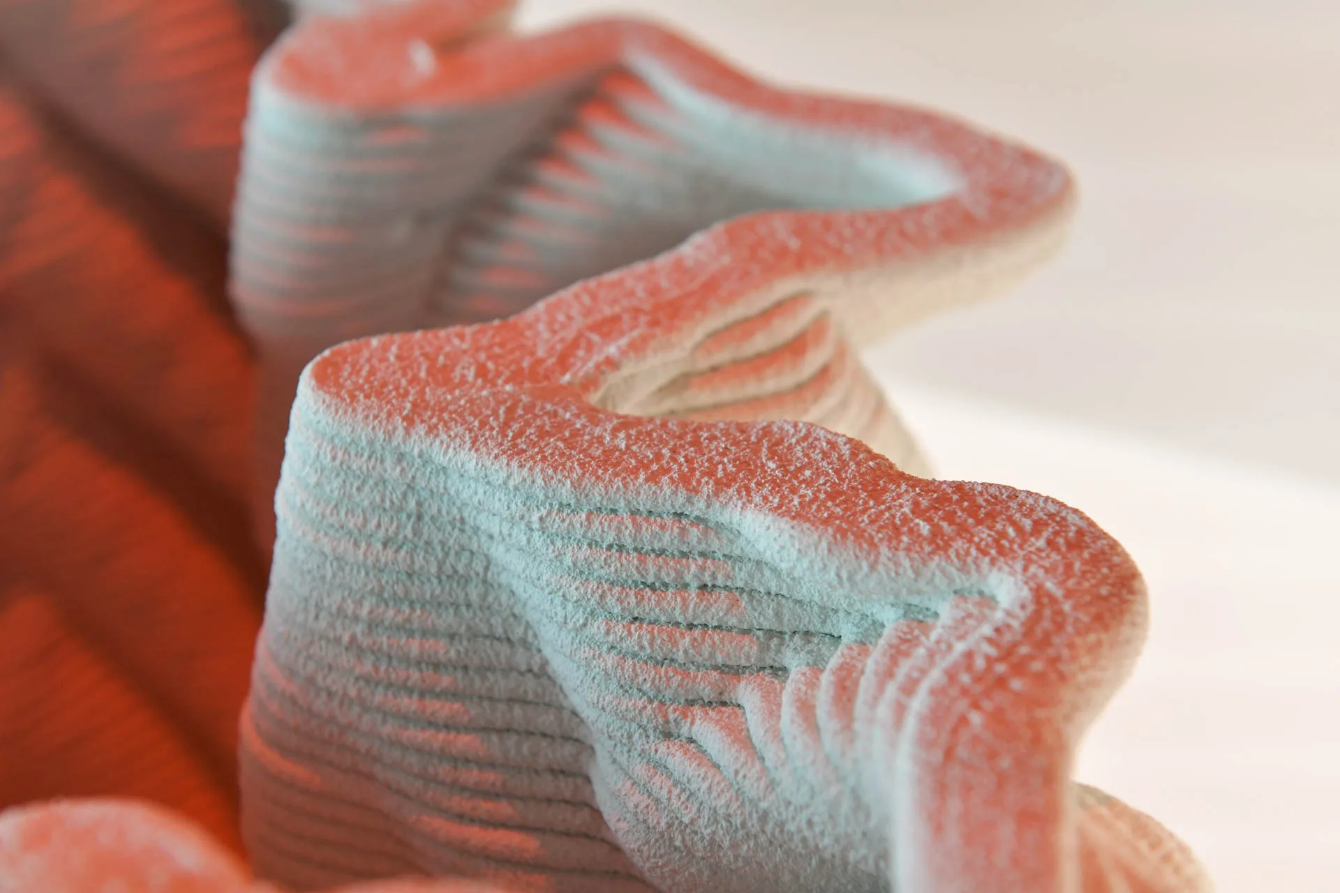 Nahaufnahme eines Ausstellungsobjektes.