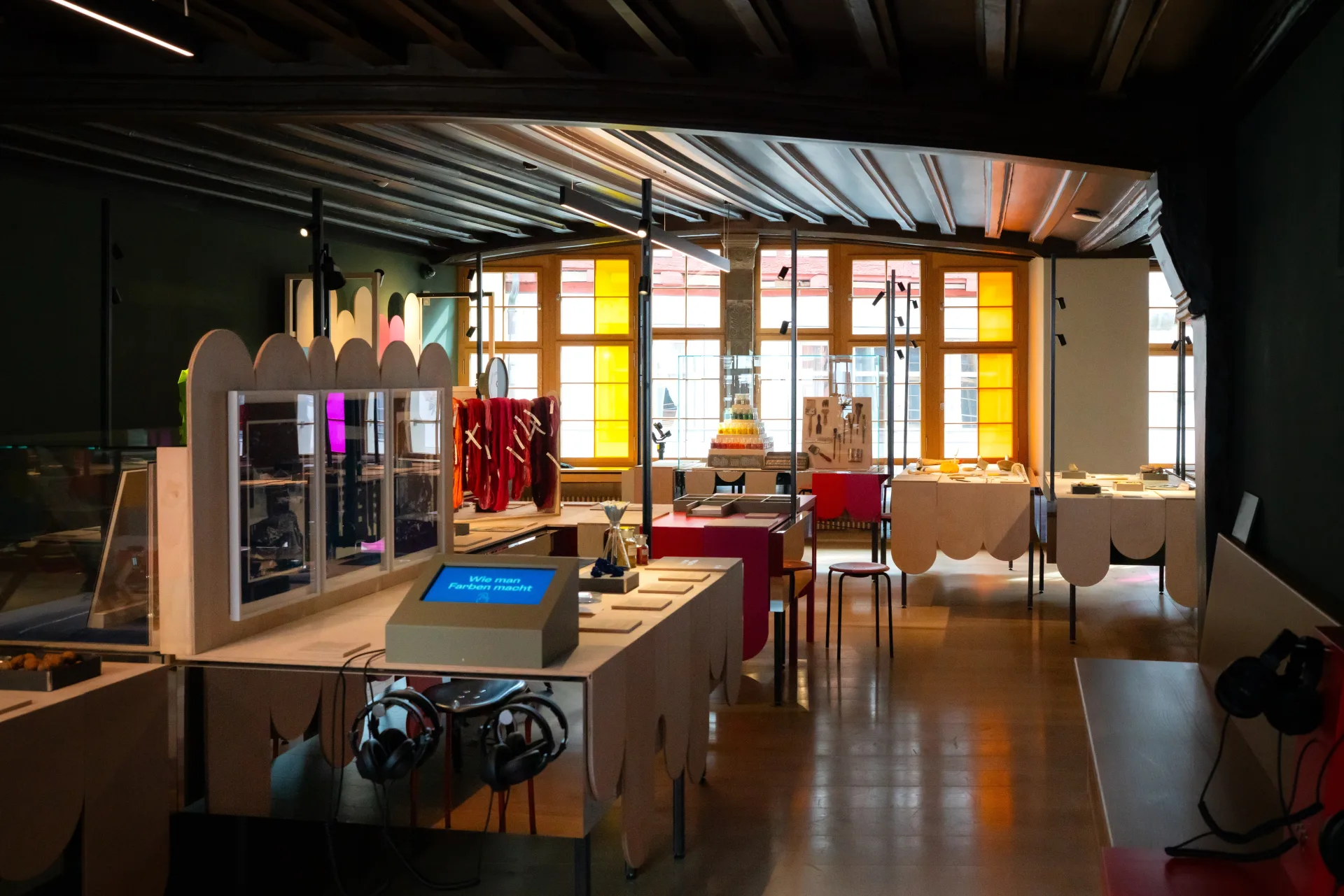 Übersicht über die Ausstellung